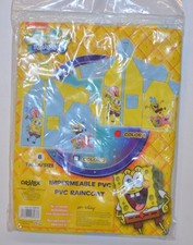 IMPERMEABLE HABIT DE PLUIE DE PLUIE EN PVC BOB L EPONGE T 8 ANS PARAPLUIE