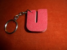 Porte-clés Mousse Enseigne commerce grande distribution U ou super U ou Mini U