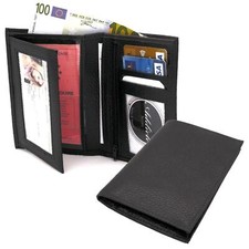 Portefeuille cuir véritable Porte monnaie cartes Homme Femme