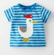 Baby Boden Haut Garçon Coton Applique Haut Anciennement Et Maintenant