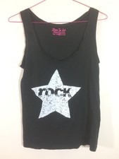 haut debardeur top rock Kiabi   taille M  tbe (C1113)