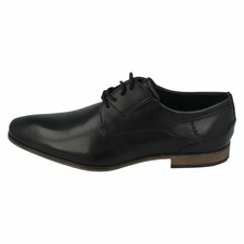 Hommes 313-14103-1000 Noir à Lacets Smart Chaussure Habillée Par Bugatti