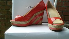 BELLES  SANDALES (40) CALVIN KLEIN (+de 130 euros)