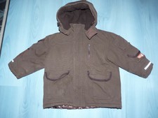 blouson chaud hiver garçon 2-3 ans marque H&M couleur chocolat