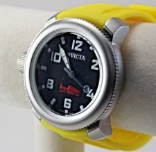 Invicta Sea Hunter Lefty Men's Watch #1689 Swiss Made,  Stictched Rubber Strap