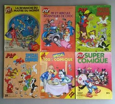 6 BD " PIF le chien " collections diverses