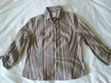 Chemise rayée coupe cintrée Roxy T38