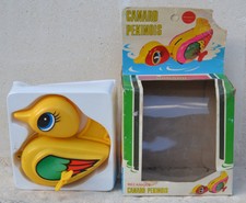 jeu jouet 1970' Canard Pékinois mécanique réf 1626