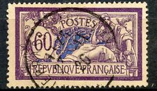 TIMBRE FRANCE OBLITIERE TYPE MERSON N° 144 / Photo non contractuelle