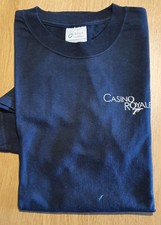 Tee Shirt James Bond Casino royale L Noir Vêtement Homme  ??0️⃣0️⃣7️⃣