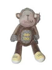Peluche doudou Singe gris Very Cool Orchestra