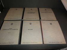 LOT DE 6 LIVRES ECOLE SUPÉRIEURE DE BÉTON ARME