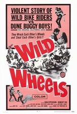 WILD WHEELS Movie POSTER 27x40 Robert Dix Casey Kasem Bruce Kimball Three of