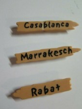 Panneaux indicateurs désert Afrique de rallye raid Paris Dakar PLAYMOBIL 4421