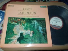 LISZT: Piano Concerto n°1 + SCHUMANN: concerto > Kermann Ritter / Musidisc LP 