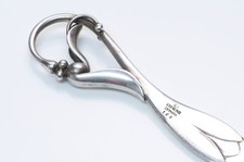 Vintage Georg Jensen Sterling Silver Ornamental Paper Knife Letter Opener # 122