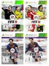Collection de Jeux Xbox 360 Fifa 11/12/13/14 (4 Jeux)