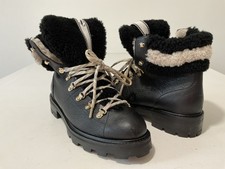 Bottines JIMMY CHOO ESHE black and white T41,5