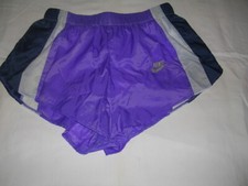 SHORT NYLON  TOILE DE PARACHUTE NIKE 1990 TAILLE L  NEUF  SLIP INTEGRE