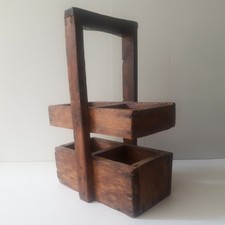 Porte Bouteille Casier Bois 