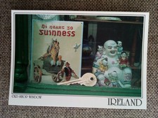 CPSM CPM IRELAND OLD SHOP WINDOW PUB BIÈRE GUINNESS 