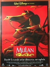 Affiche MULAN Chambre d'Enfant WALT DISNEY 40x60cm 