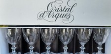 Cristal d'Arques coffret de 6 verres a vin blanc ou a porto modèle Rambouillet 