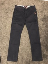 Pantalon Chino Superdry Bleu Marine 32/32