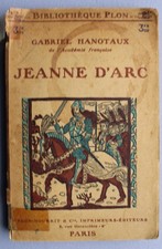 livre Jeanne d'Arc par Gabriel Hanotaux