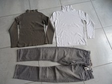 ensemble garçon 14 ans:TS petit bateau,sous pull DPAM cadeau,jeans Jean Bourget