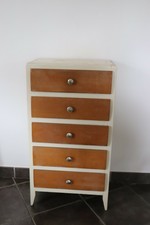 Ancienne Commode, chiffonnier  Vintage 1960 83 cm 