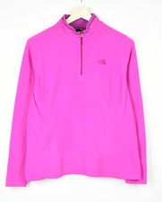 The Noth Face A7yp Glacier 1/4 Zip Pull Femme XL Polaire Pull Violet