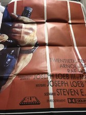 AFFICHE Cinema COMMANDO   Arnold Schwarzenegger 1  Seule Partie D Un Format 4x3