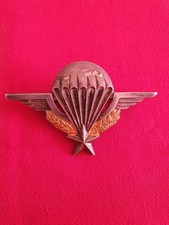 Insigne Militaire Brevet Parachutiste Numéroté