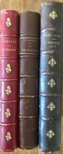 RARE Jules VALLÈS Vingrat 3 vol.  L'ENFANT + LE BACHELIER + L'INSURGÉ 1886 RELIÉ