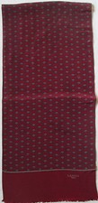 -Jolie  écharpe LANVIN  100% soie neuve Scarf  30 x 140 cm