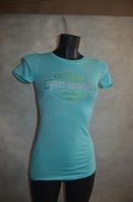 TOP TEE SHIRT HARLEY DAVIDSON MOTO TAILLE S/36 MAGLIA MOTORCYCLES FRENCH RIVIERA