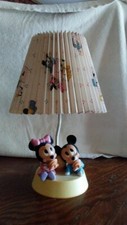 MICKEY & MINNIE MOUSE NURSERY LAMP W/ NIGHTLIGHT by Dolly Inc.