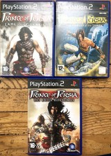 LOT 3 JEUX PS2 PRINCE OF PERSIA L'ÂME DU GUERRIER LES SABLES DU TEMPS 2 ROYAUMES