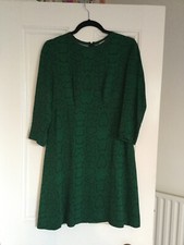 Capri Robe Verte Taille 10 UK