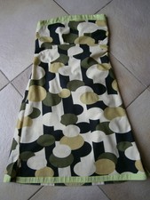 ROBE BUSTIER DIFFÉRENTS VERTS ET NOIRE TAILLE 36/38 FRONCÉE DANS LE DOS 