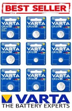 Piles boutons VARTA CR2032 CR2025 CR2016 CR1616 CR1620 CR1220 CR2430 CR2450