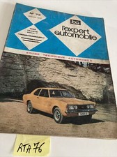 Ford Taunus Cortina 1971  RTA Revue Technique Automobile Expert EA édition 1972