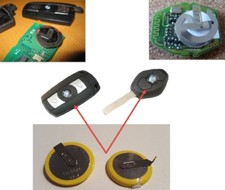 1X Pile Batterie Clé / Clef Bmw E38 E39 E46 E53 E60 E61 E83 E90 E91 X3 X5 Z3 Z4
