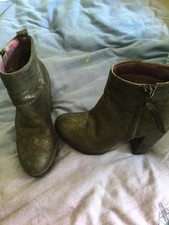 Bottines Noir Motif Python P 38