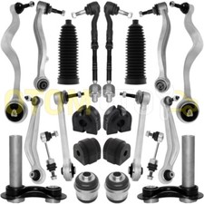 BMW 5 E60 E61 TRIANGLE BRAS SUSPENSION ROTULE BIELLETTE SILENT BLOC AV AR 24 PCS