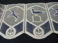 tissu voilage rideau cuisine chambre blanc hauteur 29cm coupon 45cm c23-1/11