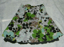 TRES BELLE JUPE TONS VERTS OKISS PARIS TAILLE 42 EN TRES BON ETAT