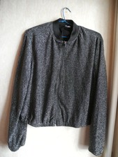 VESTE CARDIGAN HAUT  BRILLANT H & M T 40 TBE