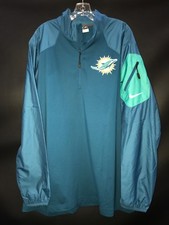 MIAMI DOLPHINS TEAM ISSUED/GAME USED ON FIELD WINDBREAKER RAIN JACKET/FLEECE